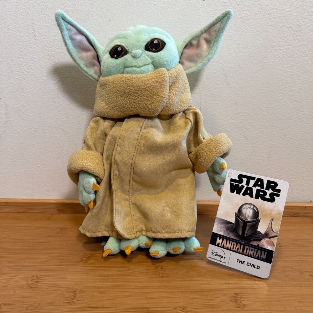 Disney Store Grogu The Child Plush 11" Star Wars Mandalorian Baby Yoda w/ Tag
